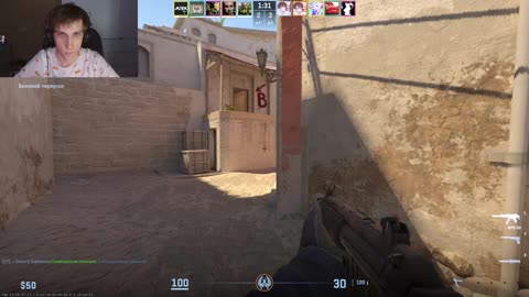 Я поиграл в конутер стрике, с русскими тиммейтами | без пива