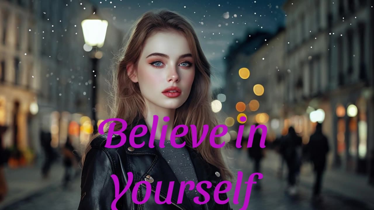 RAP. Song Believe in Yourself.