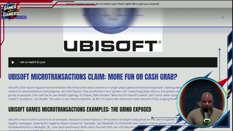 Ubisoft Claims Microtransactions Make Games "More Fun": Gamers Rage
