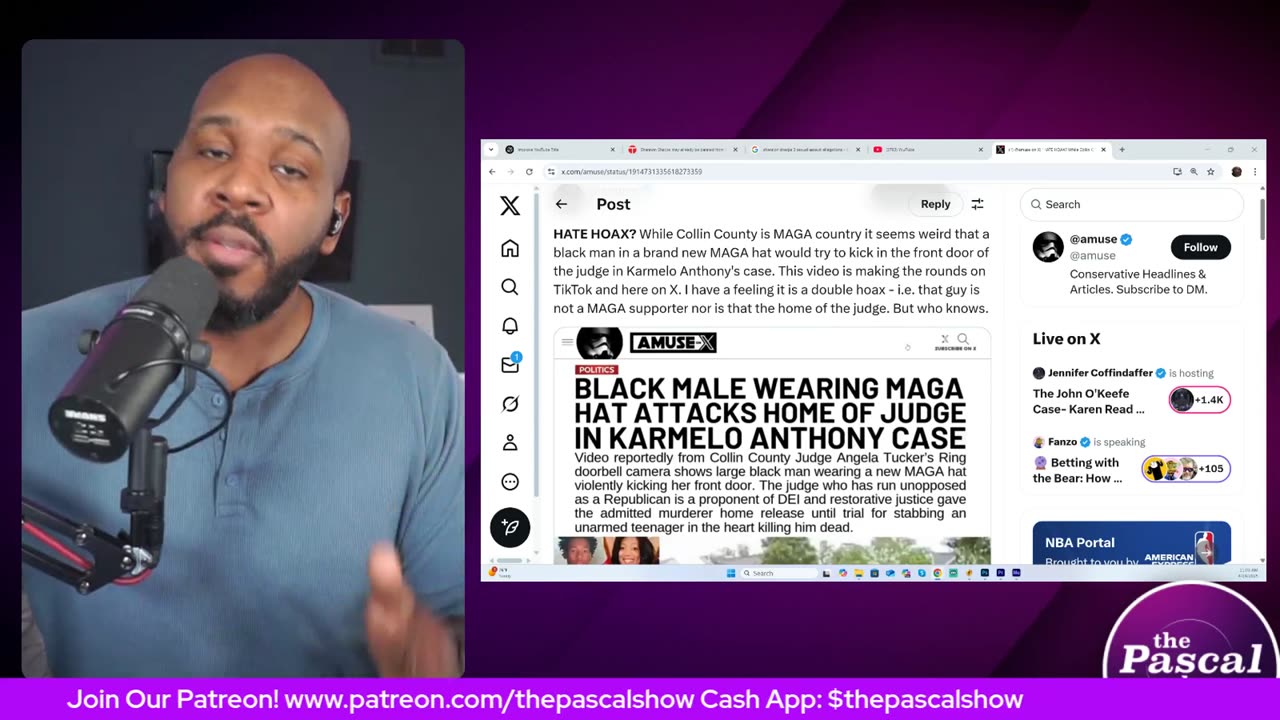 HATE HOAX EXPOSED?! Karmelo Anthony Case Judge Linked to FAKE Threats?!