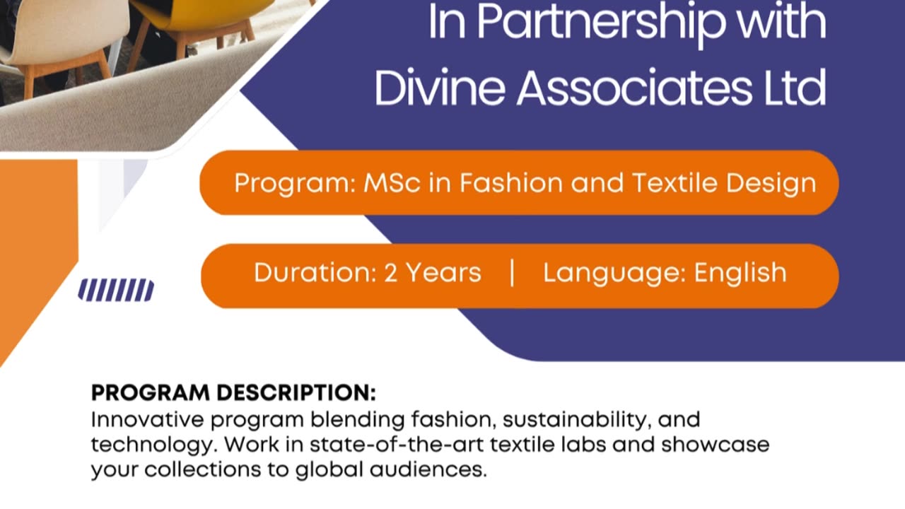 Pursue fashion innovation in Sweden via Divine Associates Ltd.
