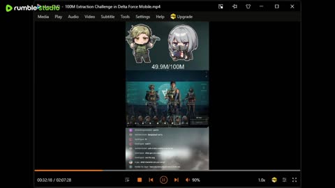 100M Extraction Challenge in Delta Force Mobile LIVE