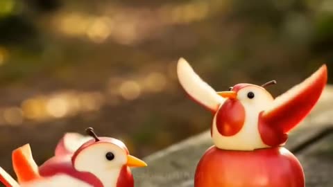What if Fruits Turned Into Birds?