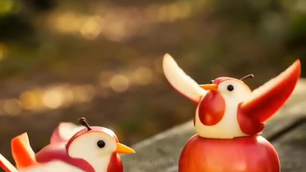 What if Fruits Turned Into Birds?