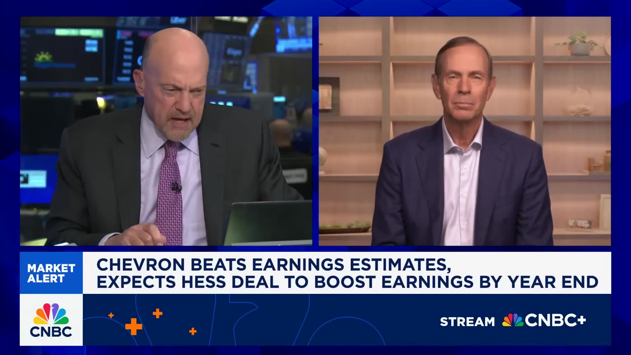 Mike Wirth, chairman and CEO of Chevron: We'll be making investments to keep up production growth.