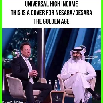 UHI. Universal High Income. NESARA/GESARA