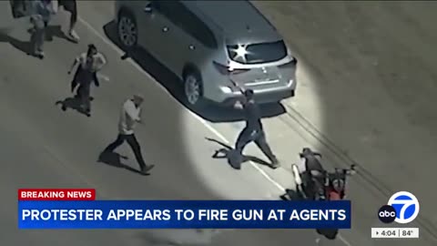 Anti-ICE Rioter Shoots At Federal Agents In Camarillo, California