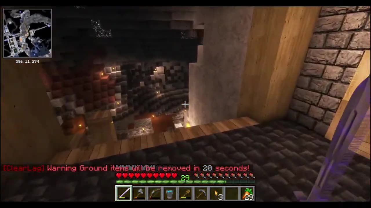 A tour of a LONG ABANDONED Minecrafter base!