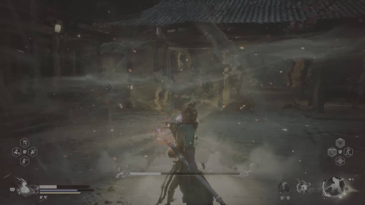Intense fight in the Black Myth: Wukong!