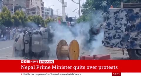 Nepal's prime minister resigns after anti-corruption protests kill 19 people