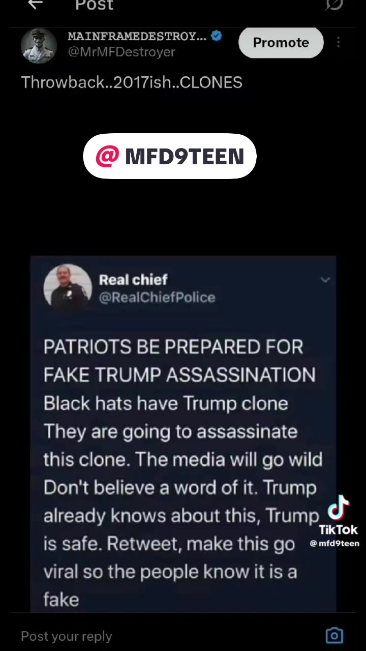Patriots be prepared for a fake Trump assassination (Read Description)