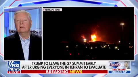 Senator Lindsey Graham is just dying for us to attack Iran