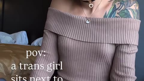 Very good tgirl smiling to us