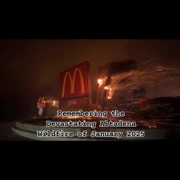 Remembering the Devastating Altadena Wildfire of January 2025