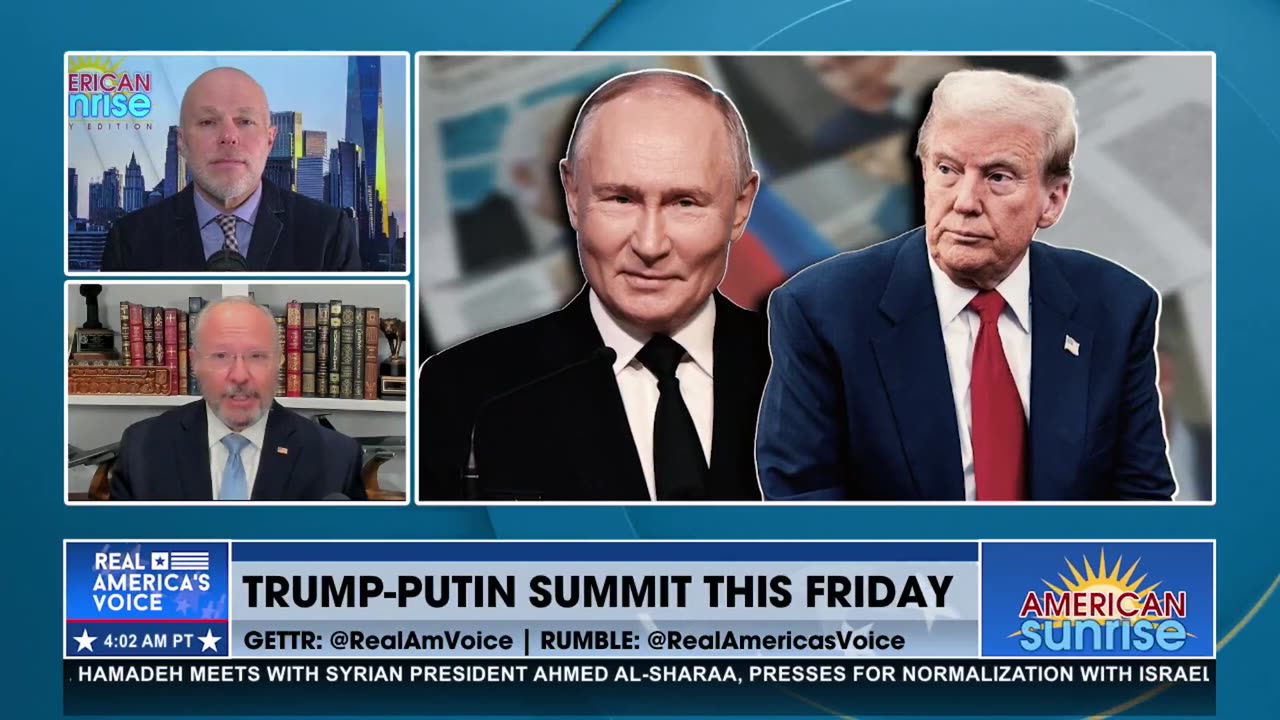 TRUMP-PUTIN MEETING COULD SIGNAL “THE BEGINNING OF THE END” IN UKRAINE