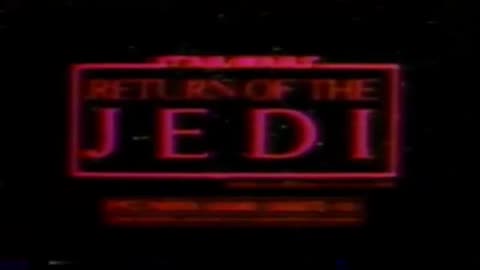 Star Wars Return of the Jedi Movie Trailer #3 from 1983