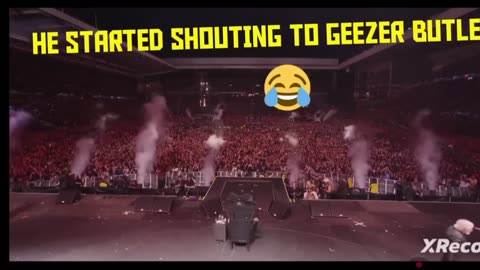 Black SabbathBlack Sabbath and Ozzy Getting Angry on Stage