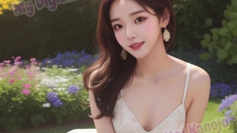 [4k AI Beauty] Korean Girl 윤아 Yoona at the Park | 공원에서의 사진 촬영 [4k AI Beauty] ❤️