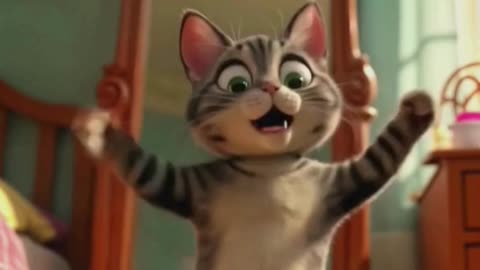 FUNNY CAT TUBBY AND THE MIRROR 🐱🪞