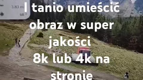 jak w 5minut transmitować obraz z zewnętrznej kamery w jakosci 8k na żywo nawet