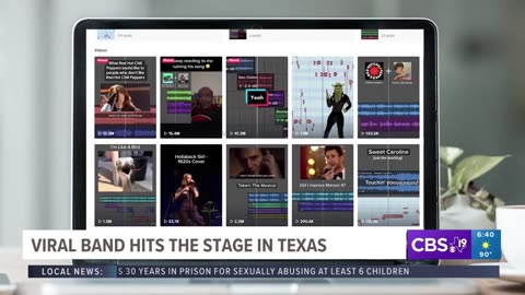 Viral band hits the stage in Texas