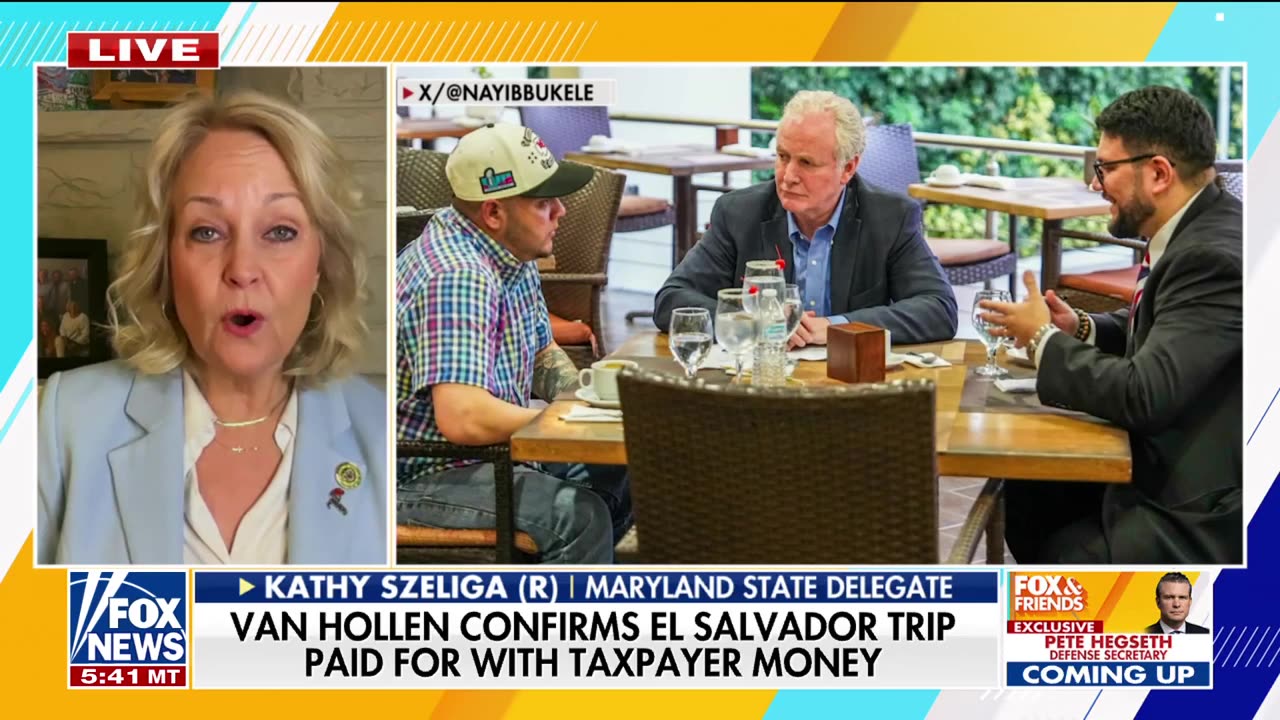 Van Hollen confirms El Salvador trip paid for with taxpayer money