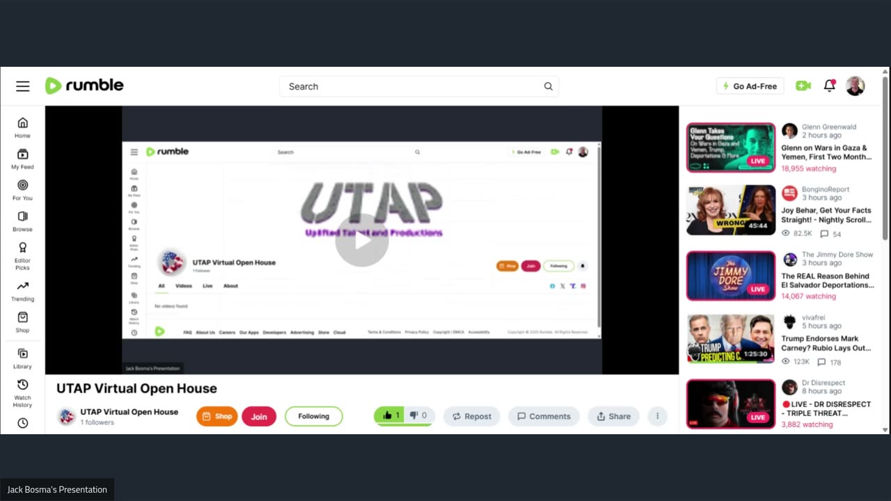 UTAP Virtual Open House