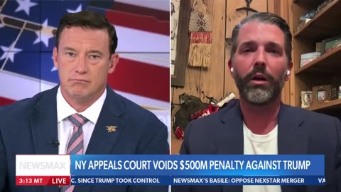 Don Trump Jr ⚡Letitia James found Trump guilty before seeing any evidence