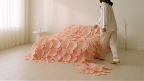 Flower Petal Bed 🌸🛏️
