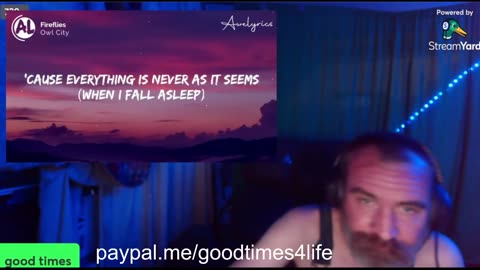 07/10/25 Goodtimes4life VOD: "short stream before bed"
