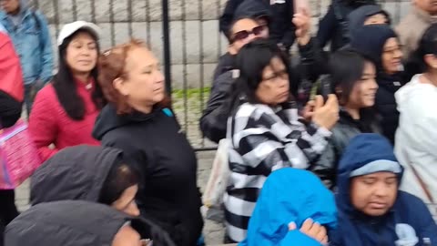 Mariachi Talavera en vigilia para tripulantes del Buque Cuauhtémoc de México.