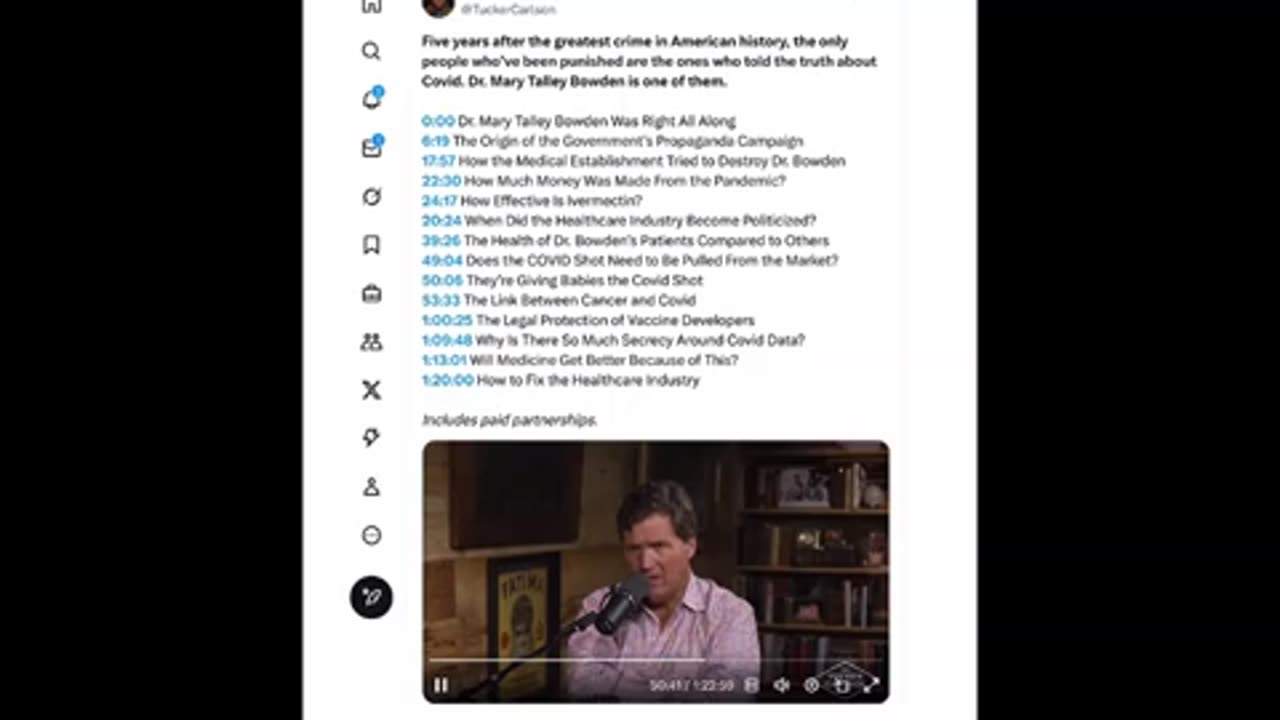 Dr Mary Talley Bowden - Vax still be used ..