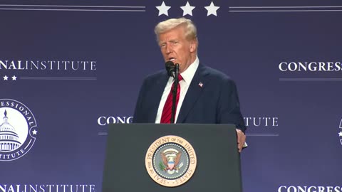 President Trump Gives Remarks to GOP Members of Congress