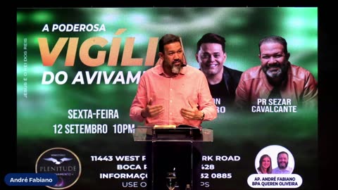 A PODEROSA VIGILIA DO AVIVAMENTO COM PASTOR SEZAR CAVALCANTE E ROBINSON MONTEIRO