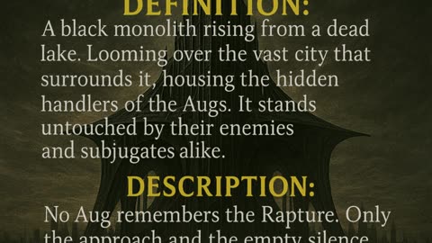 Lore Card #3 - [The Rapture]