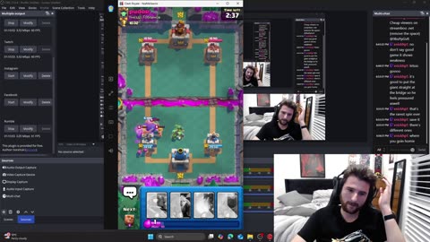 YouTube Video Reactions then Clash Royale