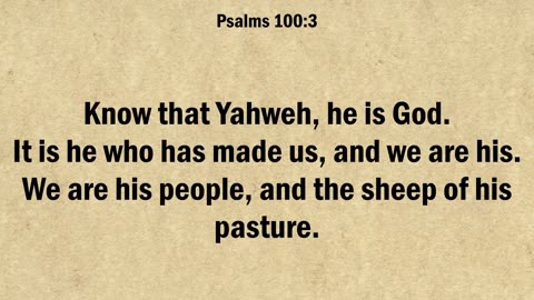 Psalm 100