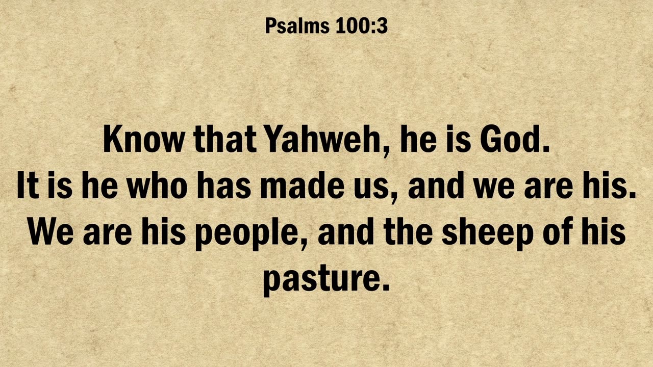 Psalm 100