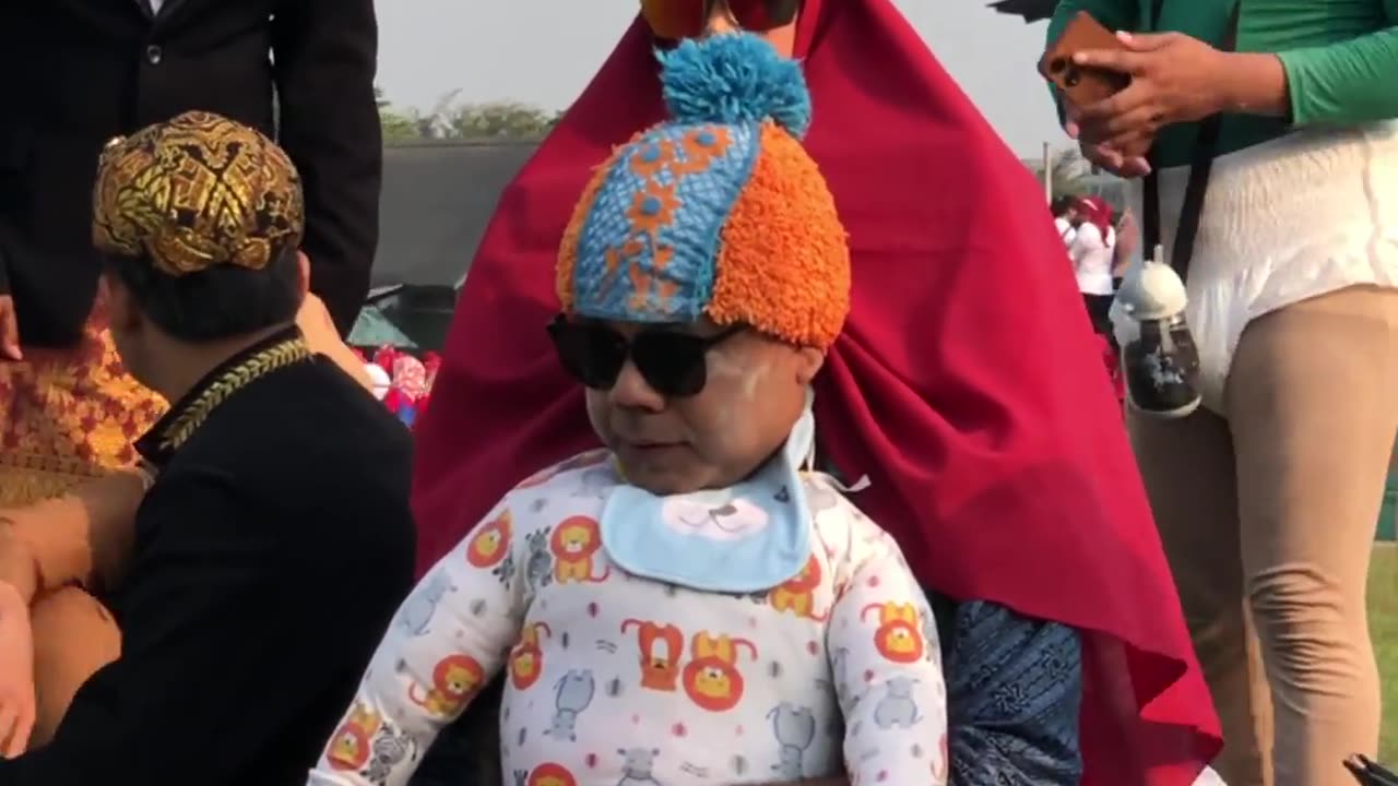 Two Men in Baby Costumes