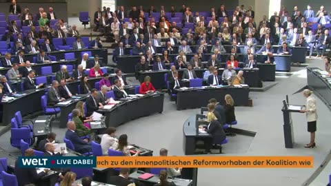 ALICE WEIDEL: AFD-Chefin teilt nach der Regierungserklärung im Bundestag gegen Friedrich Merz aus