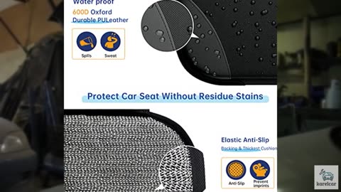 Car Seat Protector MHO+All 2 Pack Auto for Child Baby Car Seats - Large CarSeat