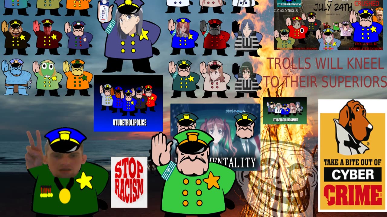 RUMBLETROLLPOLICE NEW THEME SONG - U CANNOT OUTLAW THY FORCE NEW 2025