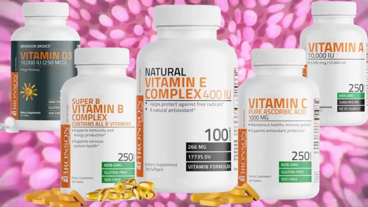 5 Vitamins against intestinal inflammation