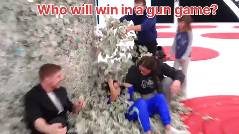 Who will win in a gun game #mr beast