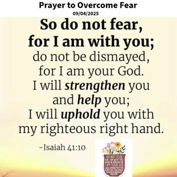 Prayer to Overcome Fear #youtubeshorts #grace #jesus #mercy #faith #fyp #trust #blessed #love #fear