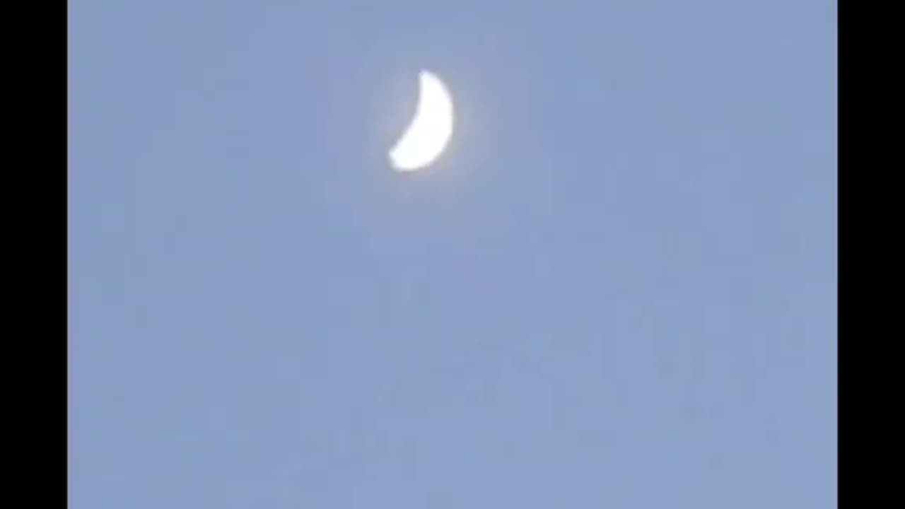 The moon isn’t even solid; it’s a light.