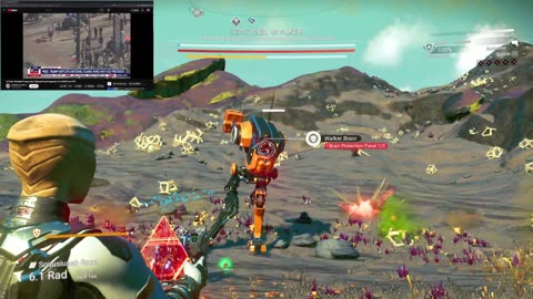 Watching LA FAFO while exploring space