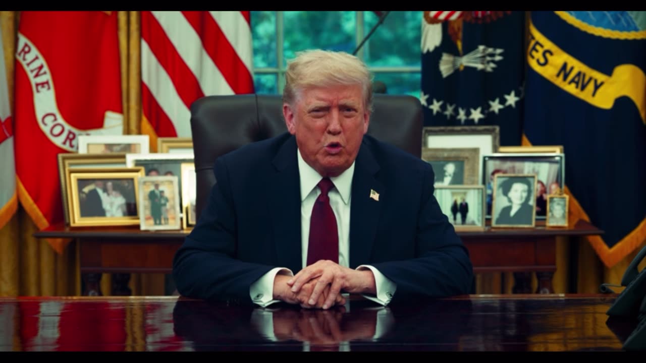 President Trumps statement on the assassination of Charlie Kirk ✝️