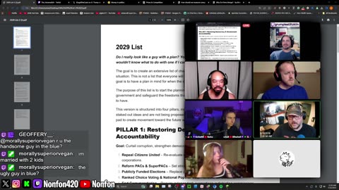 Tariff 1v1 Debate | Dems 2029 platform debate after | Gooning | !tts !discord