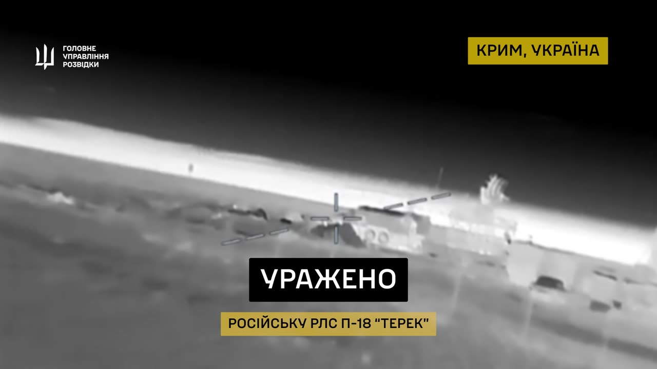 Russian SAM Site in Occupied Crimea Comes Under Attack